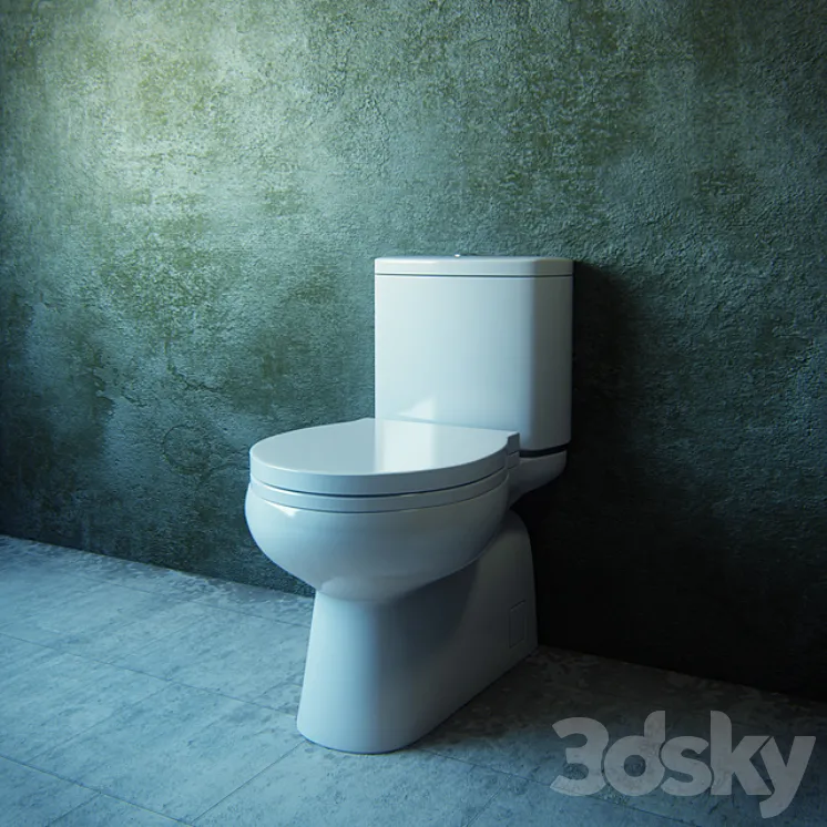 toilet 3DS Max