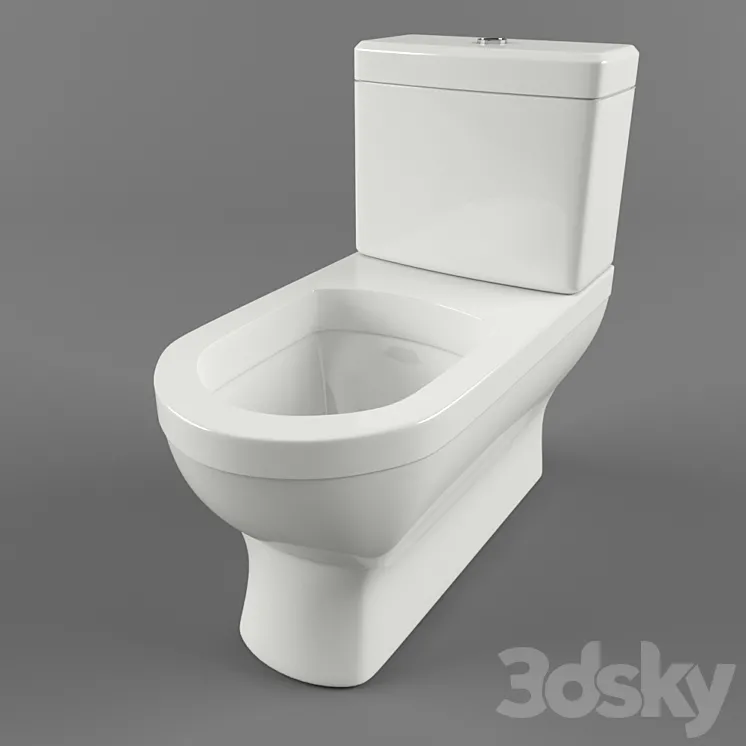 Toilet 3DS Max