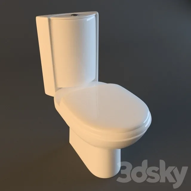 Toilet 3dsMax Model