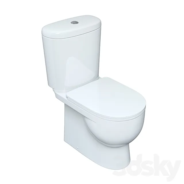 Toilet ART 3DS Max Model