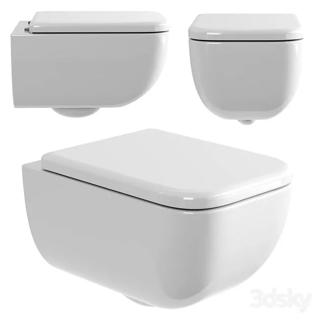 Toilet By Gessi GOCCIA 3dsMax Model
