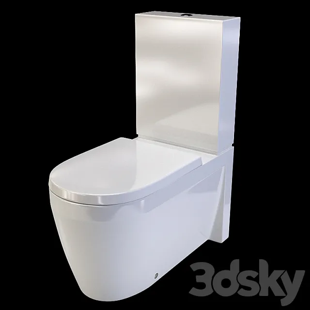 toilet Duravit Starck 2 (212909) 3ds Max