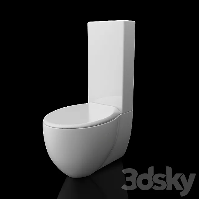 Toilet Rexas 3DS Max Model