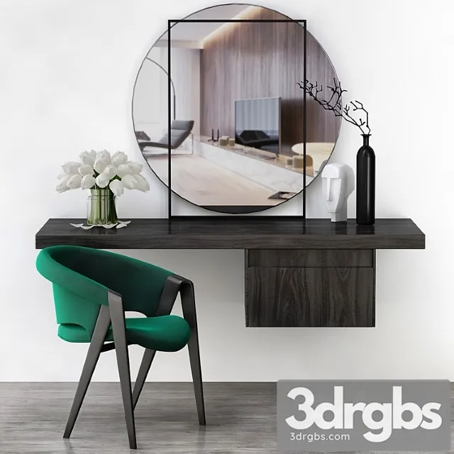 Toilet table – minotti (low poly) 2 3dsmax Download