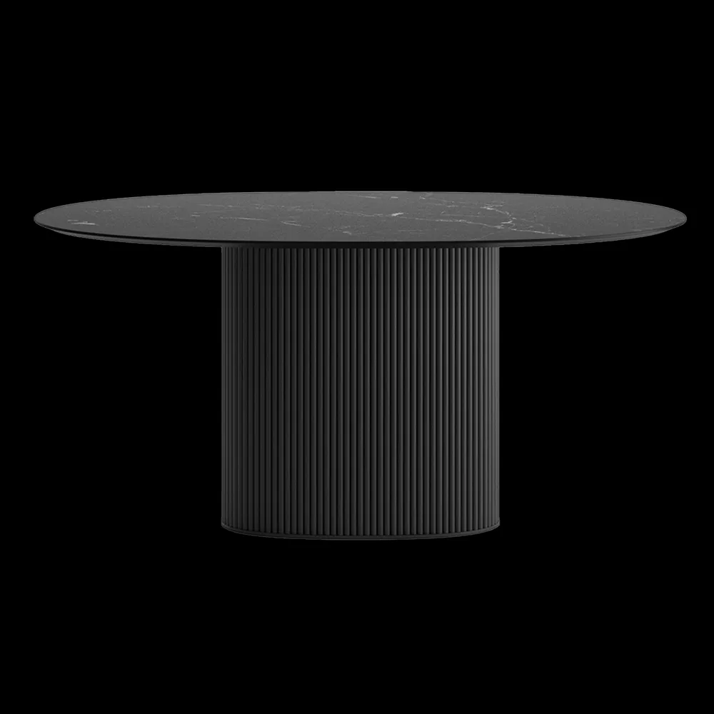 Tok – Table Velvet oval 3ds Max