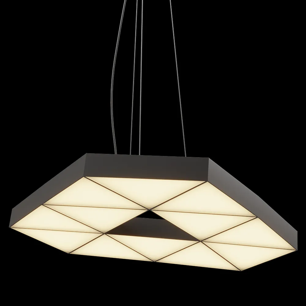 Tokio. – Pendant lamp Tri light 12 3ds Max
