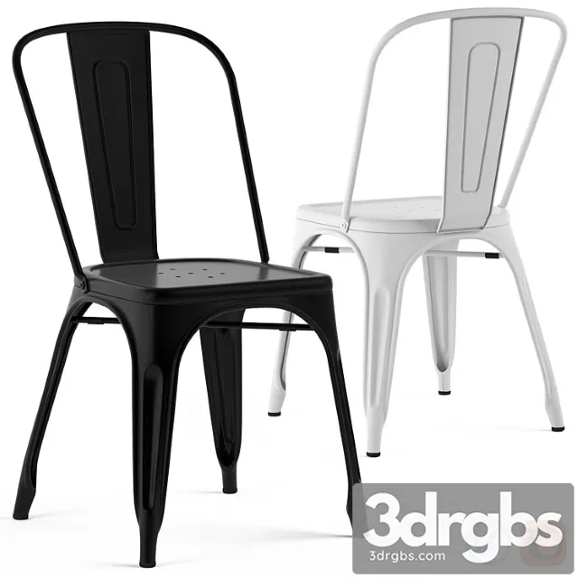 Tolix chairs 2 3dsmax Download