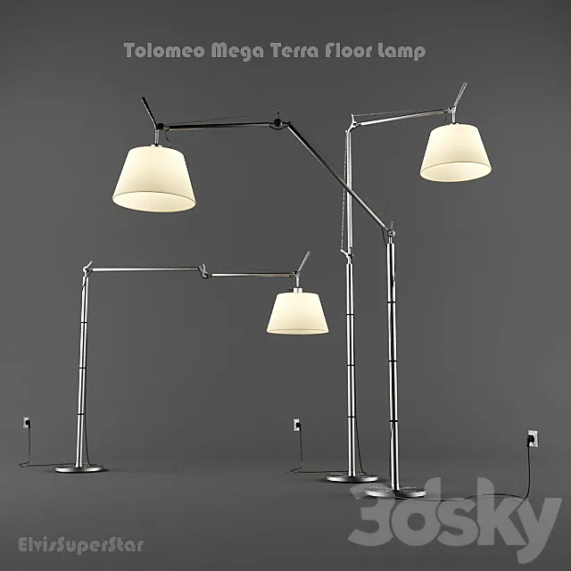 Tolomeo Mega Terra 3ds Max