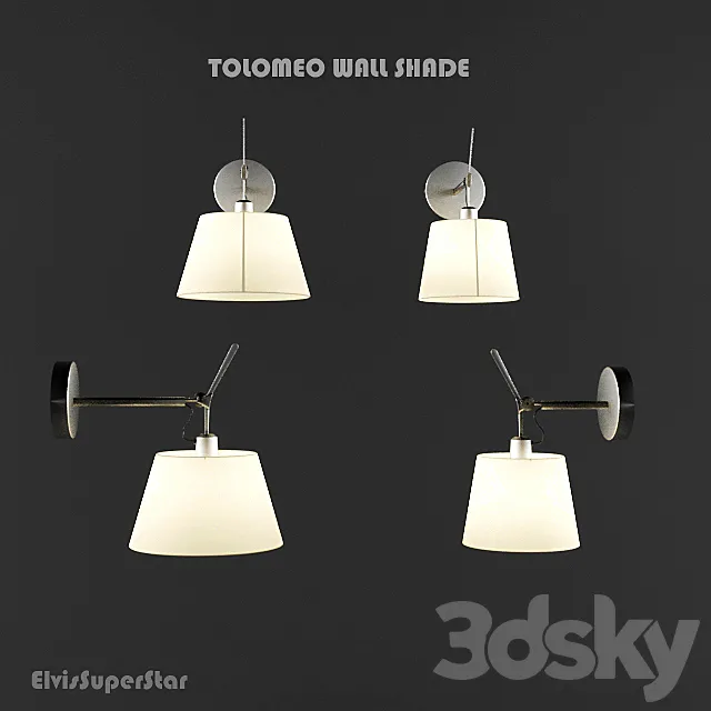 TOLOMEO WALL SHADE 3ds Max