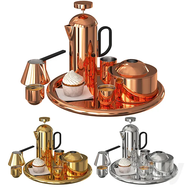 Tom Dixon Brew Cafetiere 3ds Max