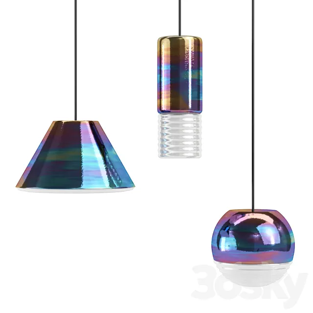 Tom Dixon – Flask Pendant Oil 3DS Max Model