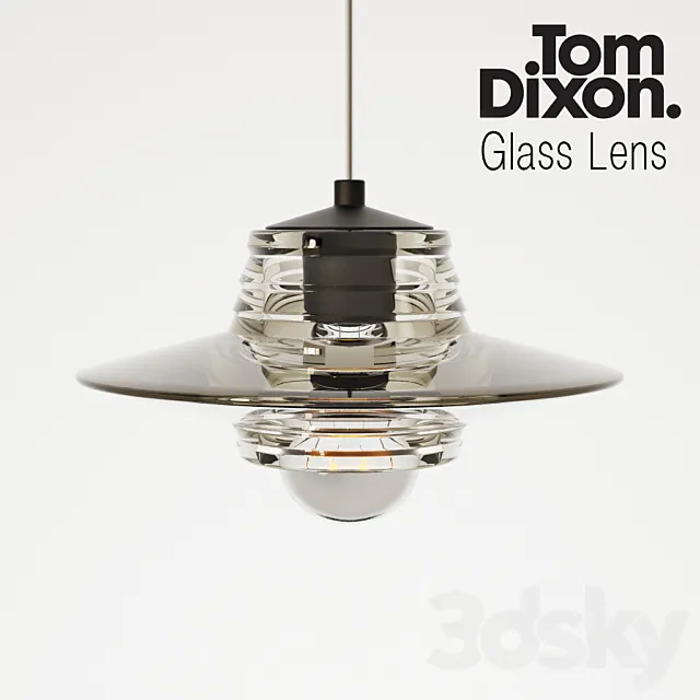 Tom Dixon Glass Lens 3DS Max Model