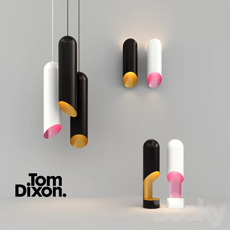 Tom DIxon Pipe Light 3DS Max