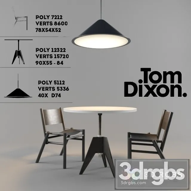 Tom Dixon Table and Chair 3dsmax Download