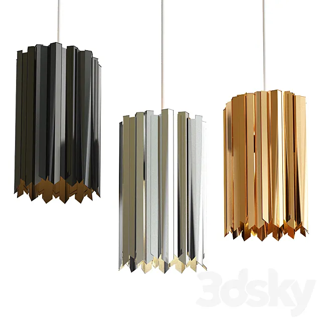 Tom Kirk Facet Pendant 3ds Max