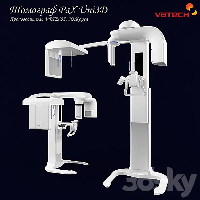 Tomograph PaX Uni3D 3ds Max