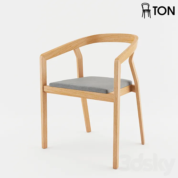 TON Armchair One 3DS Max