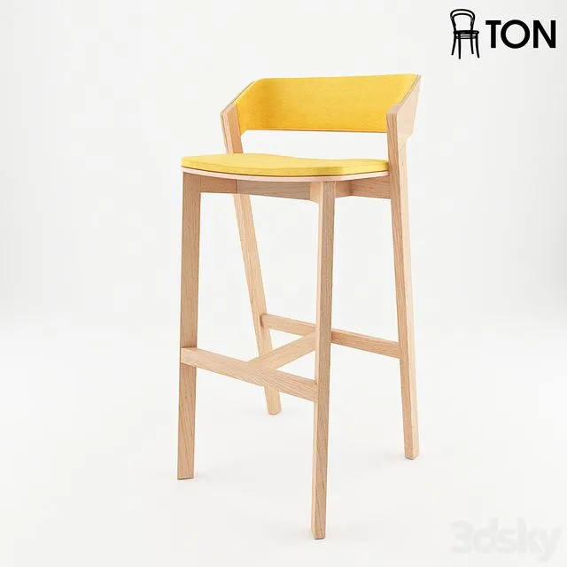 TON Barstool Merano 3dsMax Model
