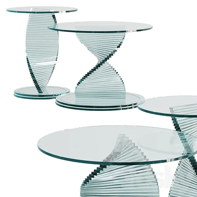Tonelli Design Elica Coffee Tables 3DSMax File