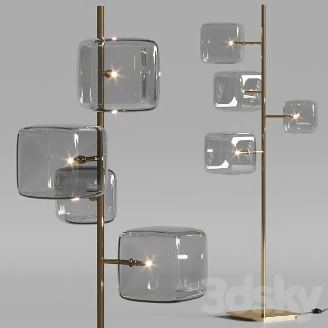 Tonelli Design Hyperion Floor Lamps 3DS Max Model