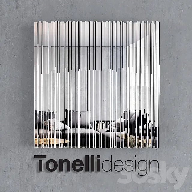 Tonelli Design VU Hall mirror 3DS Max Model