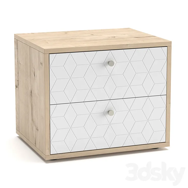 Tonheim bedside table 3DS Max