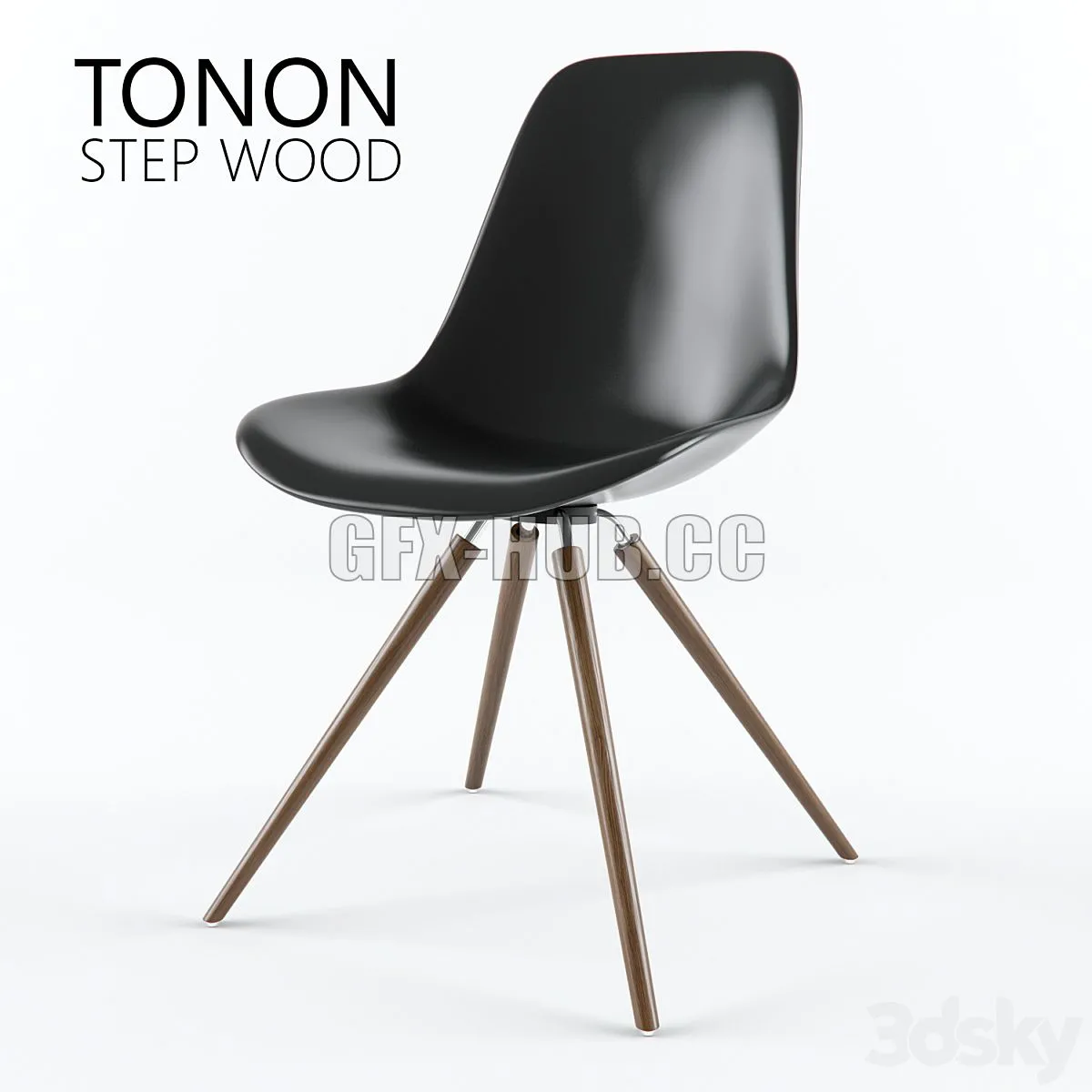 Tonon – Step Wood 3dsMax Model