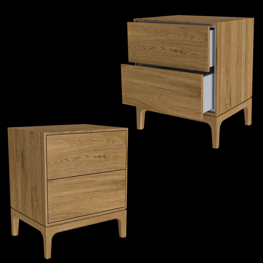 Tony Roaks – Bedside table Fargo F1 3ds Max