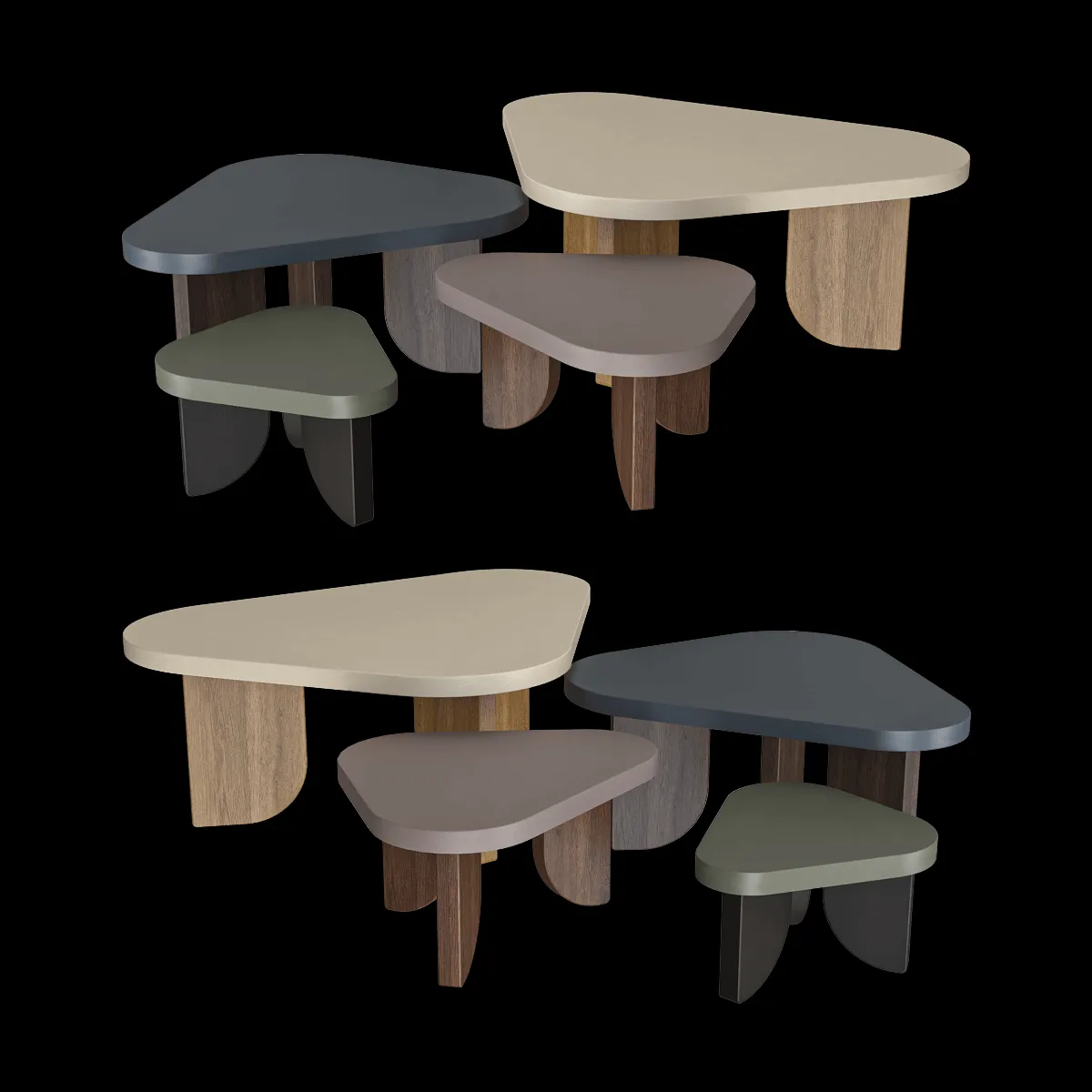 Tony Roaks – Coffee table Cobble 3ds Max