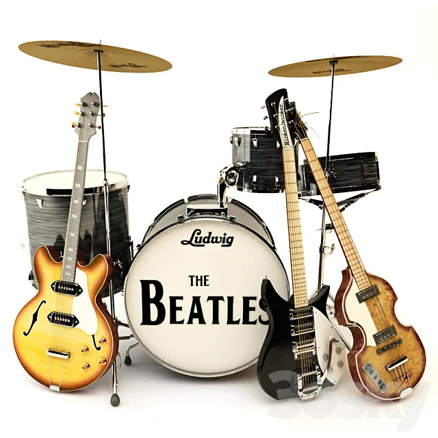 Tools Beatles 3ds Max