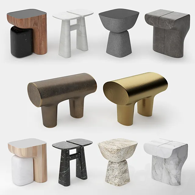 ToolsGalerie stool 3DS Max Model