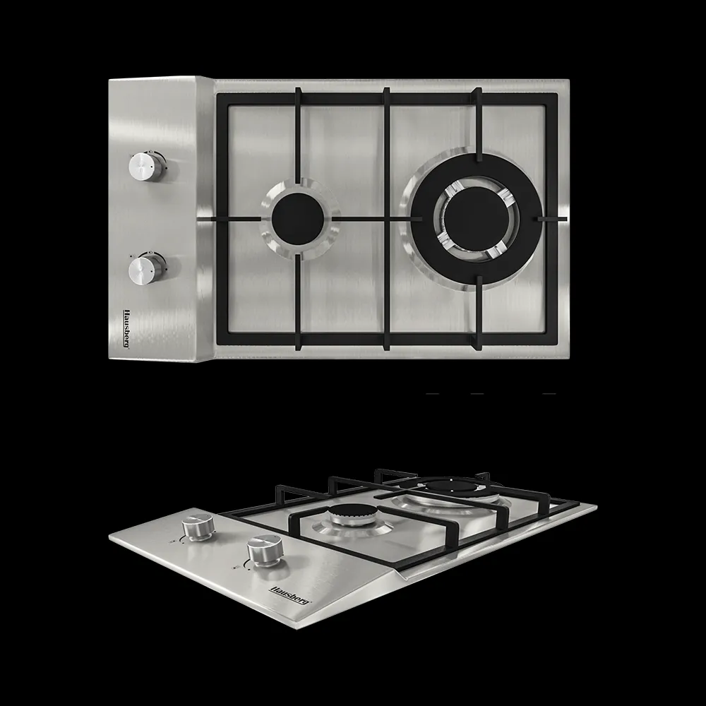 Toon Project – Gas stove Hausberg with 2 burners 3ds Max