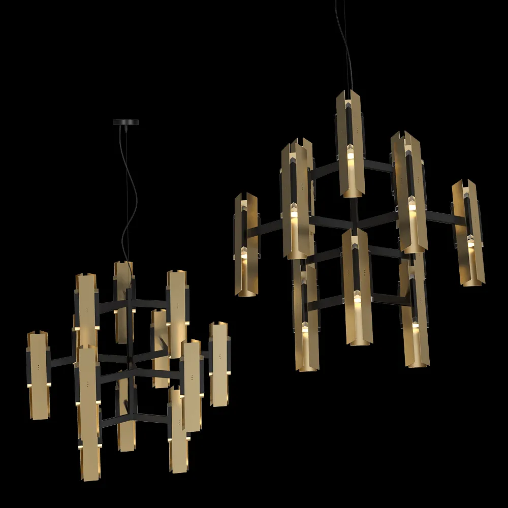 TOOY  – Ceiling lamp Excalibur 559.12 3ds Max