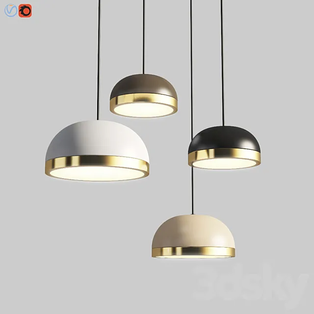 Tooy Molly Suspension Pendant Lamp 3ds Max