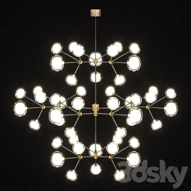 Tooy Nabila Chandelier 3DS Max Model