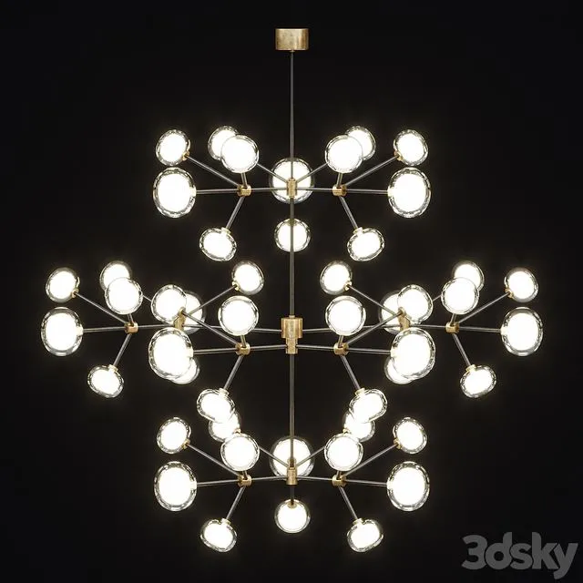 Tooy Nabila Chandelier (Designer Corrado Dotti) 3dsMax Model