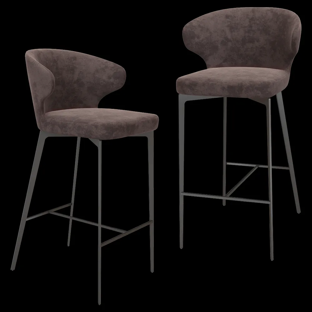 Top concept – Bar stool Richard 3ds Max