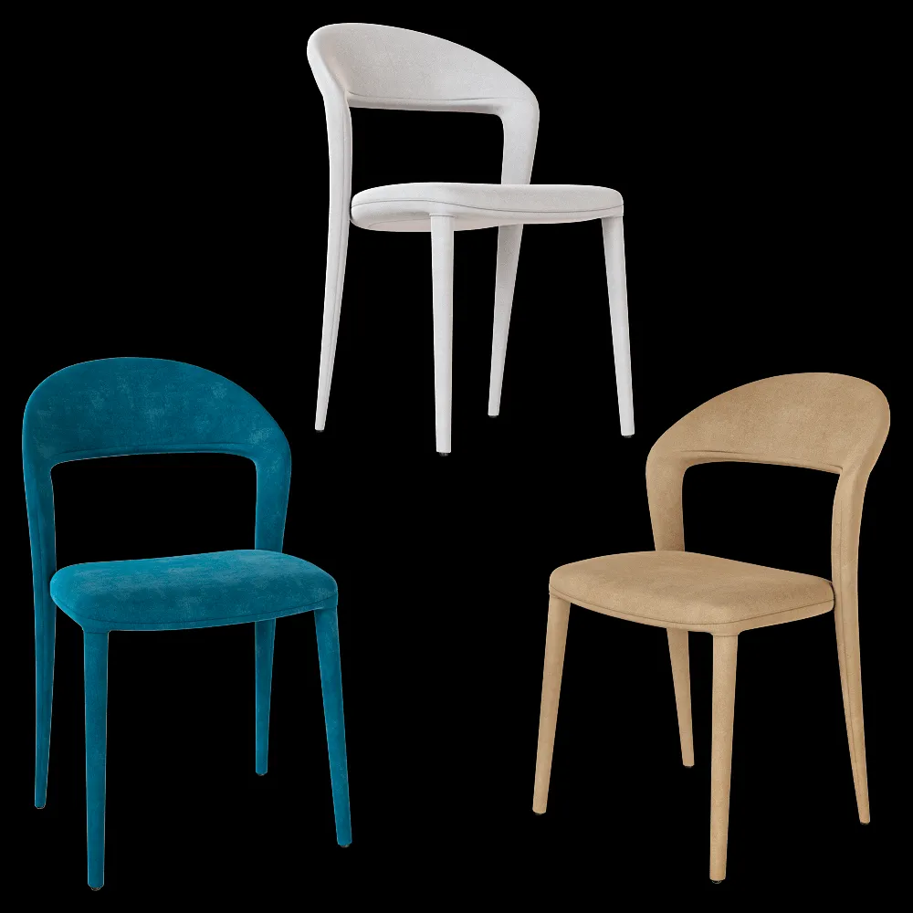 Top concept – Chair Asti 3ds Max