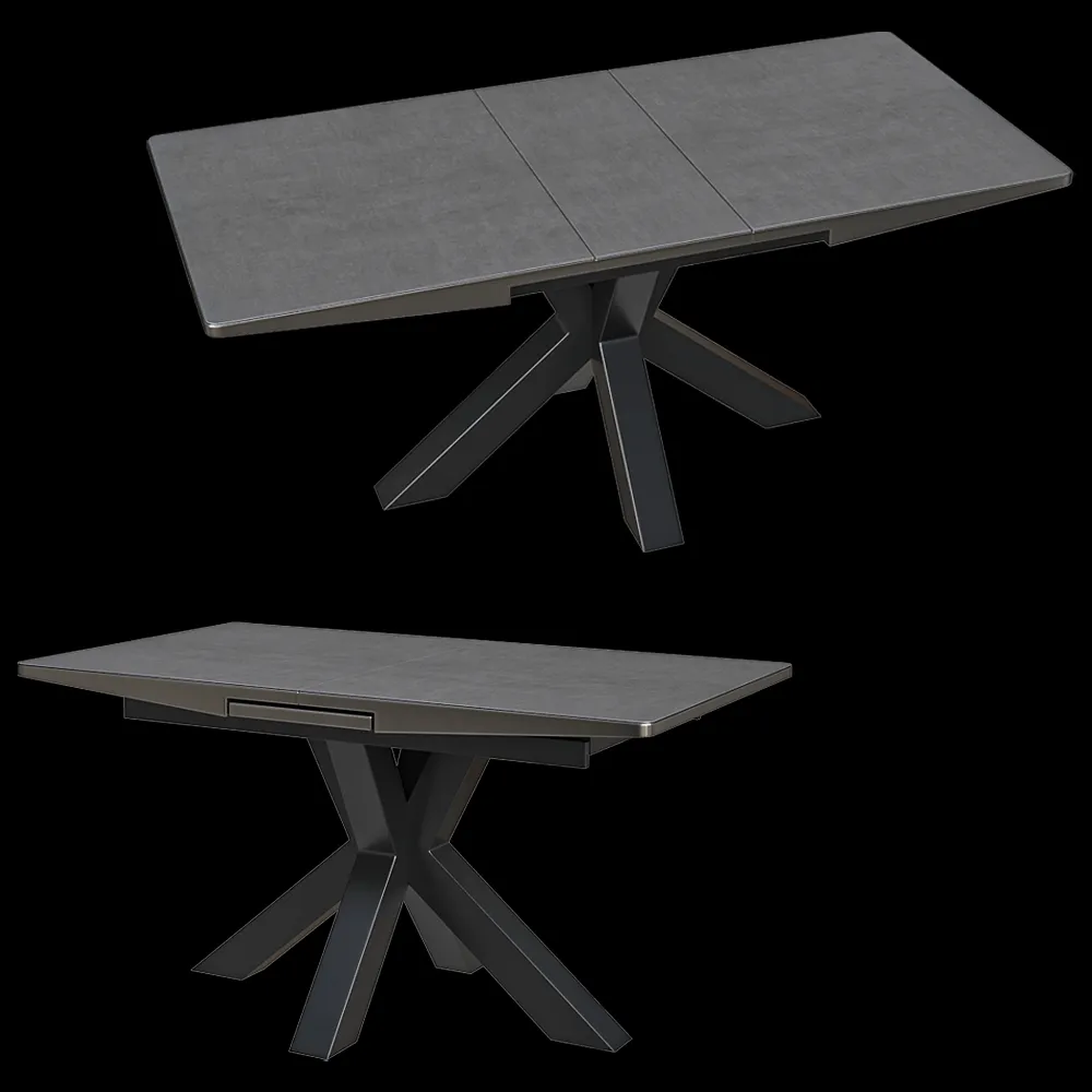 Top concept – Folding table Lincoln 140 / 160 3ds Max