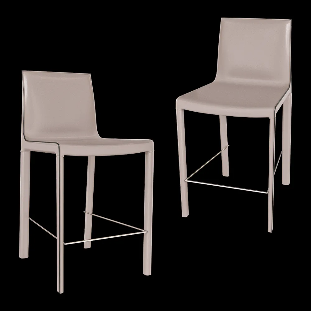 Top concept – Semi-bar chair Barrie 3ds Max