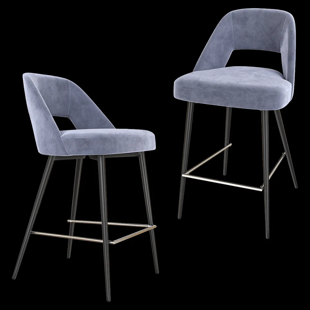 Top concept – Semi-bar chair Dante 3ds Max