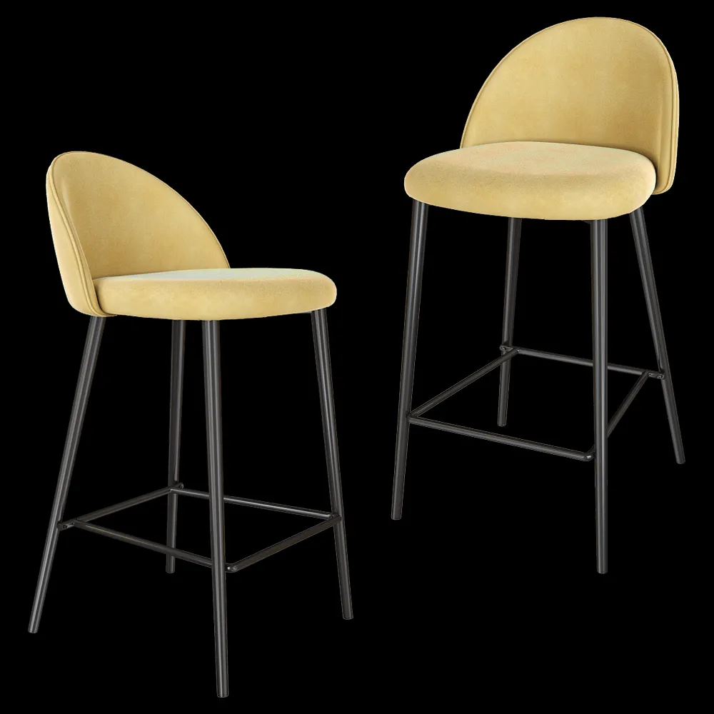 Top concept – Semi-bar chair Markus 3ds Max