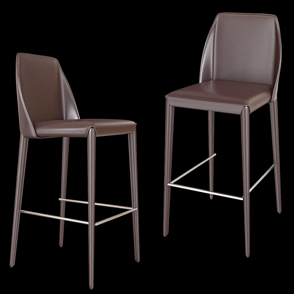 Top concept – Semi-bar chair Martin 3ds Max