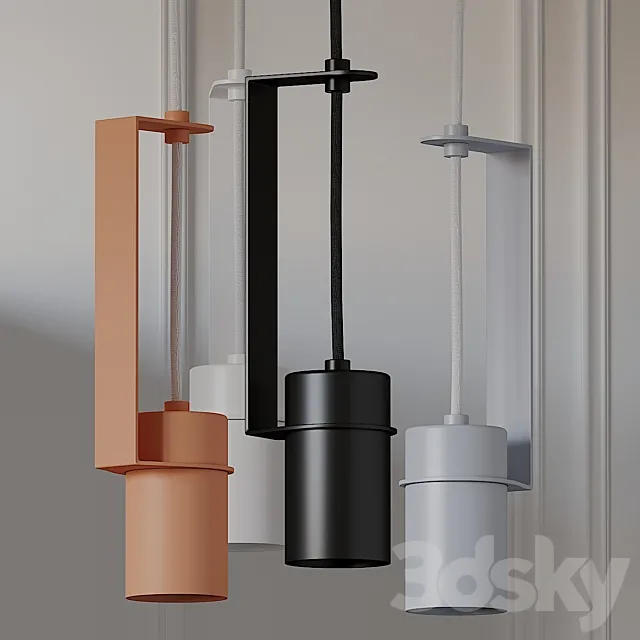 Top Top 90 ° Pendant Lamp From FILD 3ds Max