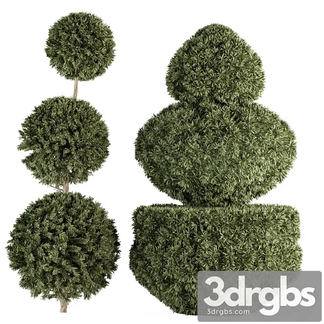 Topiary shape bush – bush set 65