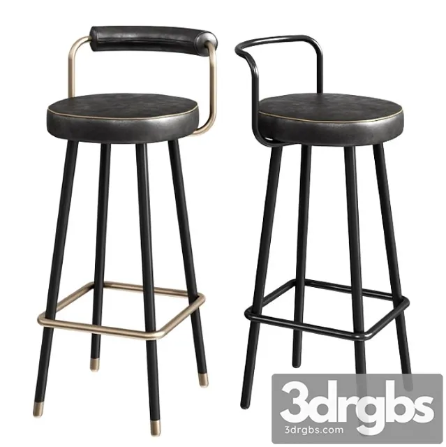 Toposworkshop block-ba bar stool