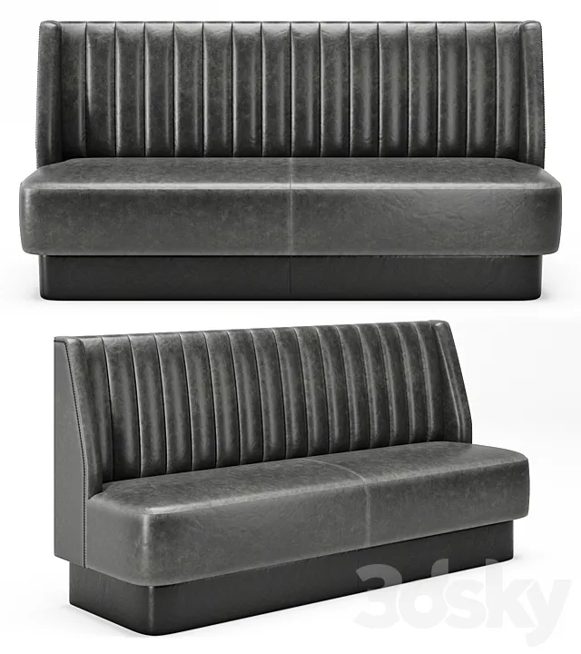 ToposWorkshop Stripes Bar Sofa 3DS Max Model