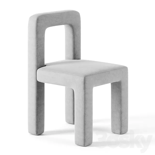 Toptun Dining Chair by Faina Collection 3DS Max Model