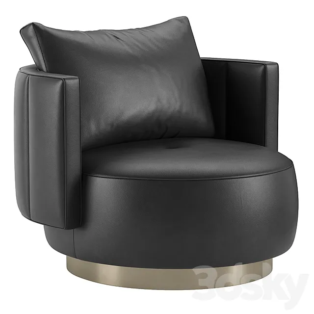 Torii Bold Armchair by Minotti 3ds Max