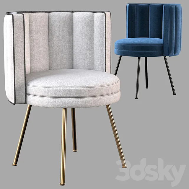 Torii dining chairs minotti 3DS Max Model